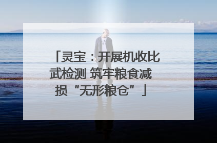 灵宝：开展机收比武检测 筑牢粮食减损“无形粮仓”