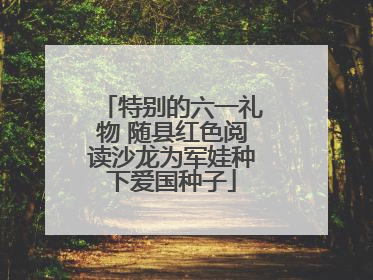 特别的六一礼物 随县红色阅读沙龙为军娃种下爱国种子