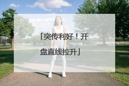 突传利好！开盘直线拉升