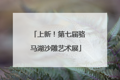 上新！第七届骆马湖沙雕艺术展