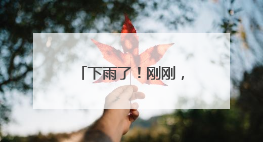 下雨了！刚刚，青岛一地发布暴雨蓝色预警！建议晚上减少出