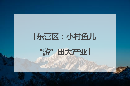 东营区：小村鱼儿“游”出大产业