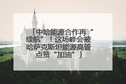 中哈能源合作再“续航”！这场峰会被哈萨克斯坦能源高管点赞“加油”