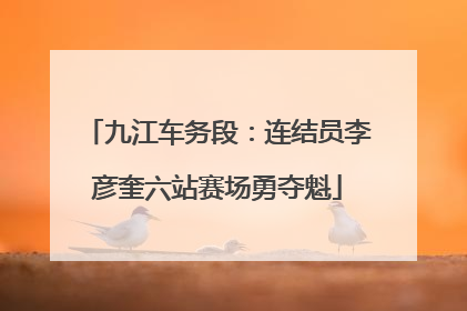 九江车务段：连结员李彦奎六站赛场勇夺魁