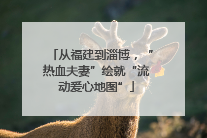 从福建到淄博，“热血夫妻”绘就“流动爱心地图”