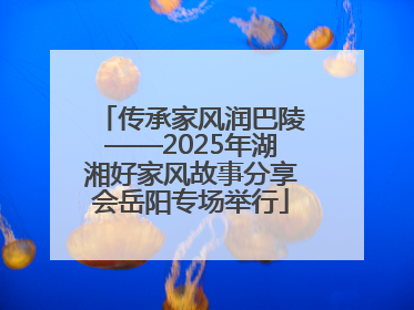传承家风润巴陵——2025年湖湘好家风故事分享会岳阳专场举行