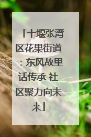 十堰张湾区花果街道：东风故里话传承 社区聚力向未来