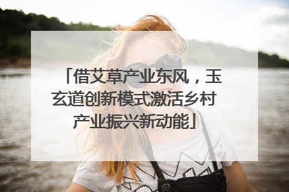 借艾草产业东风，玉玄道创新模式激活乡村产业振兴新动能