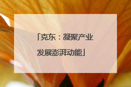 克东：凝聚产业发展澎湃动能