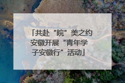共赴“皖”美之约 安徽开展“青年学子安徽行”活动