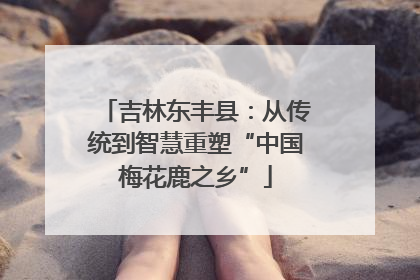 吉林东丰县：从传统到智慧重塑“中国梅花鹿之乡”