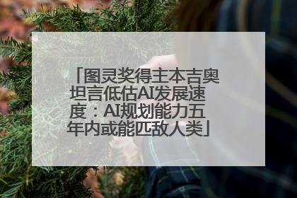 图灵奖得主本吉奥坦言低估AI发展速度：AI规划能力五年内或能匹敌人类