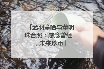 孟羽童晒与董明珠合照：感念曾经，未来珍重
