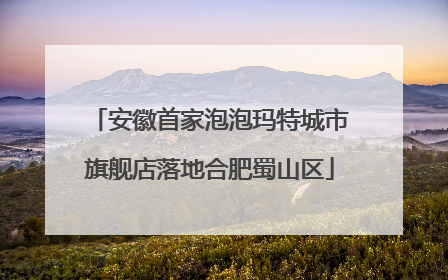 安徽首家泡泡玛特城市旗舰店落地合肥蜀山区