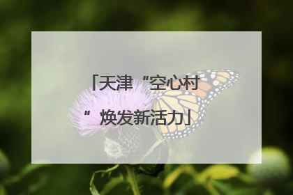 天津“空心村”焕发新活力