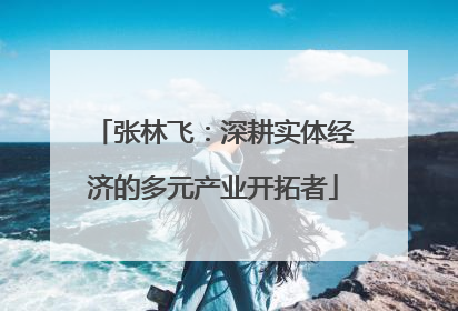 张林飞：深耕实体经济的多元产业开拓者