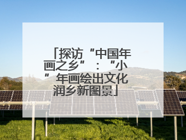 探访“中国年画之乡”：“小”年画绘出文化润乡新图景