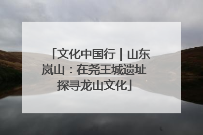 文化中国行｜山东岚山：在尧王城遗址探寻龙山文化