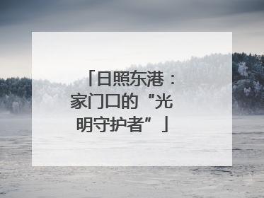 日照东港：家门口的“光明守护者”