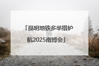 昆明地铁多举措护航2025南博会