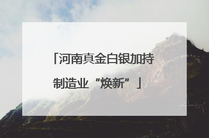 河南真金白银加持制造业“焕新”