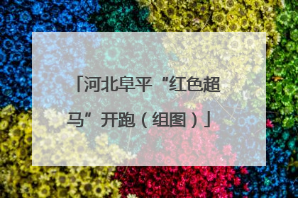 河北阜平“红色超马”开跑（组图）