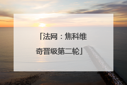 法网：焦科维奇晋级第二轮