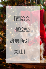 西洽会：低空经济展商引关注
