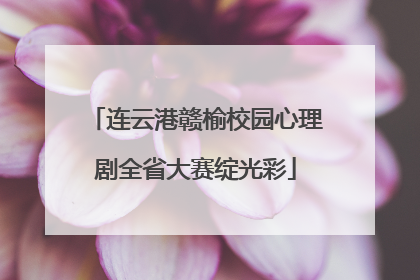 连云港赣榆校园心理剧全省大赛绽光彩