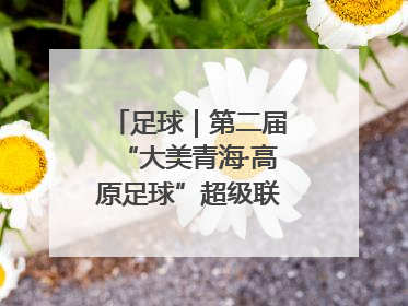 足球｜第二届“大美青海·高原足球”超级联赛西宁开赛