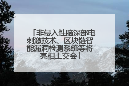 非侵入性脑深部电刺激技术、区块链智能漏洞检测系统等将亮相上交会
