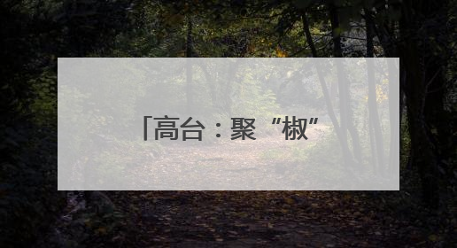 高台：聚“椒”产业促振兴 增收致富“辣”劲足