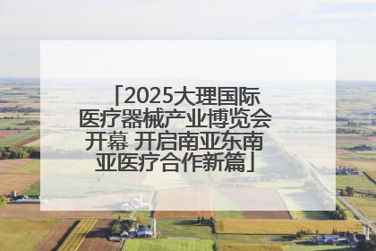 2025大理国际医疗器械产业博览会开幕 开启南亚东南亚医疗合作新篇