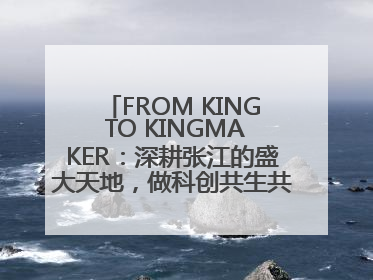 FROM KING TO KINGMAKER：深耕张江的盛大天地，做科创共生共荣体系的践行者
