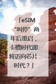 eSIM“叫停”两年后重启，卡槽时代即将迈向芯片时代？